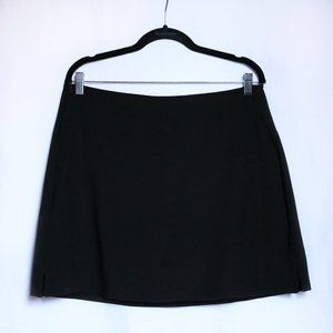 *SOLD VIA DEPOP* NWOT Girlfriend Collective Black Sport Skort (Plus Size) XXL